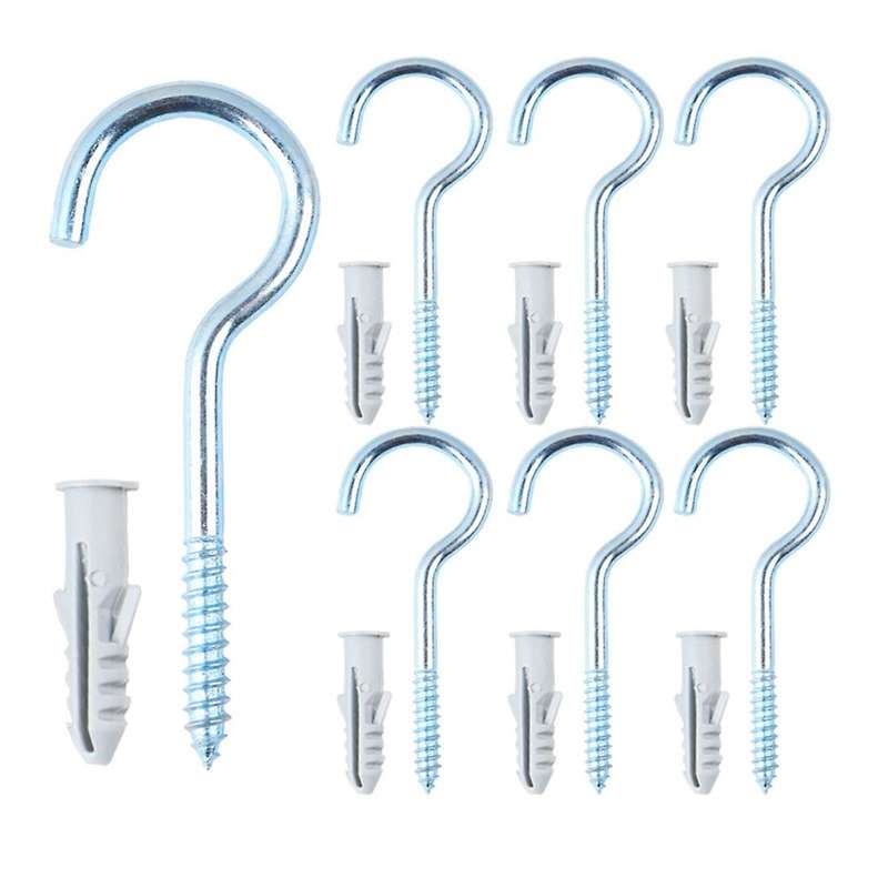 Stainless Steel Screw Hooks, Hooks for Plant Baskets, Hook Screws.