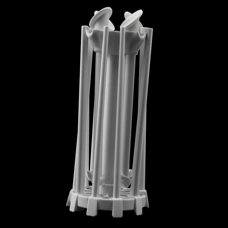 Pasta Drying Rack with 10 Bar Handles,pasta Drying Rack Folding,white