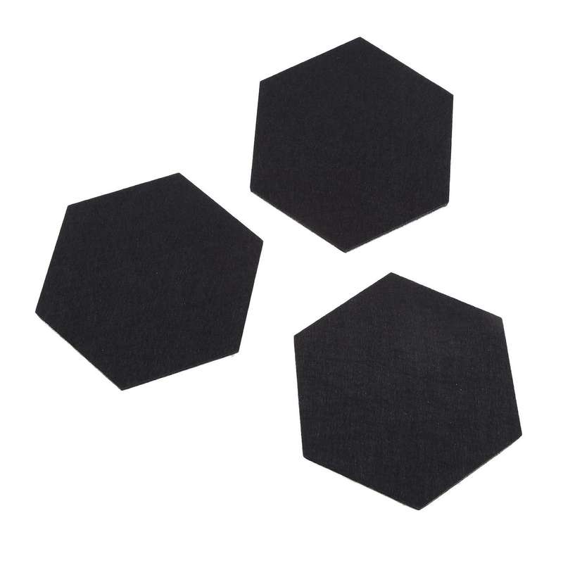 6 Pack Felt Memo Board Decorative Notice Board,(20 X 17 Cm)
