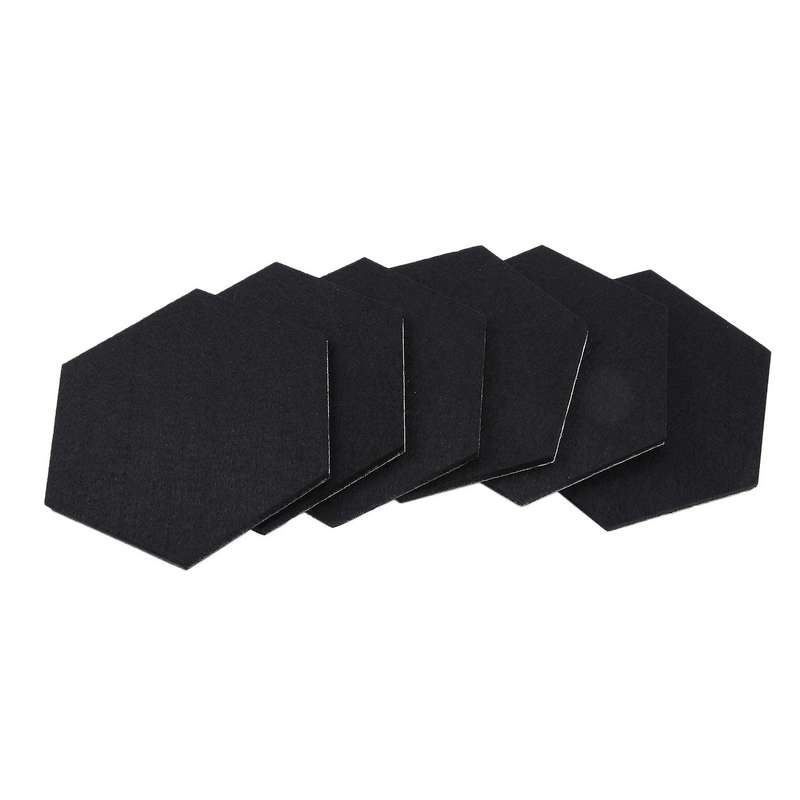 6 Pack Felt Memo Board Decorative Notice Board,(20 X 17 Cm)