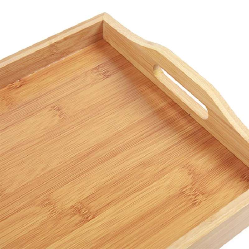 Household Tea Cup Tray Wooden Breakfast Tray/craft Log Platter