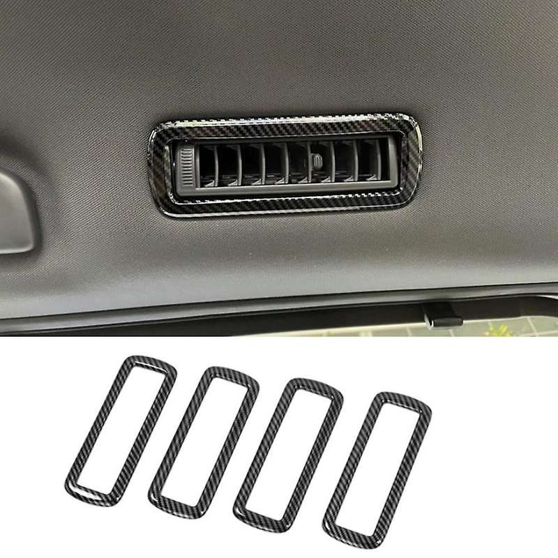 For Toyota Sienna 2021 2022 Car Rear Roof Air Outlet Vent Cover,4pcs