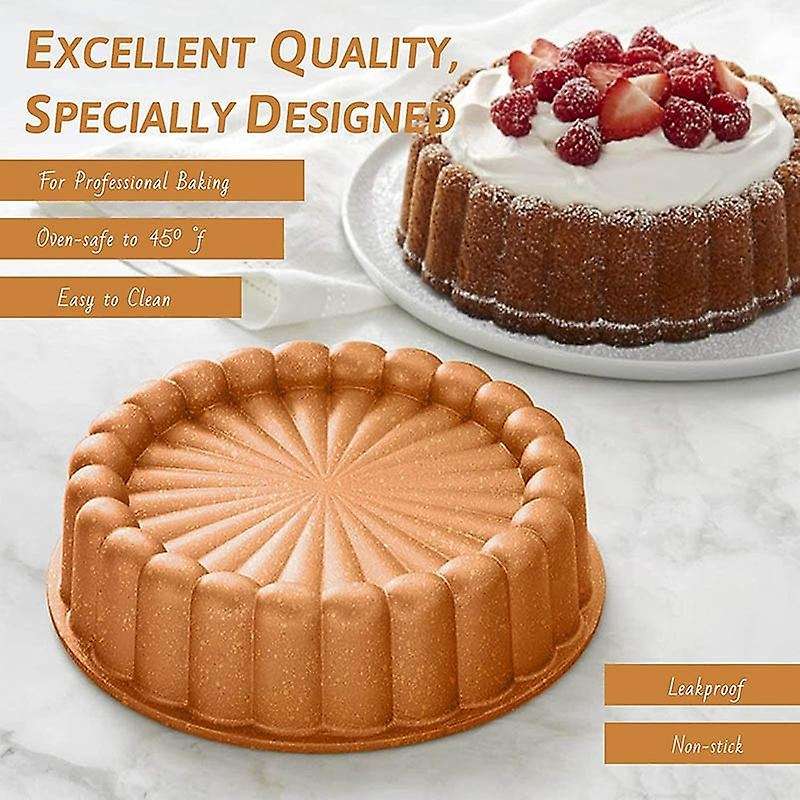 Cake Pan,non-stick Coating,aluminium Charlotte Cake Mold, 11inch A