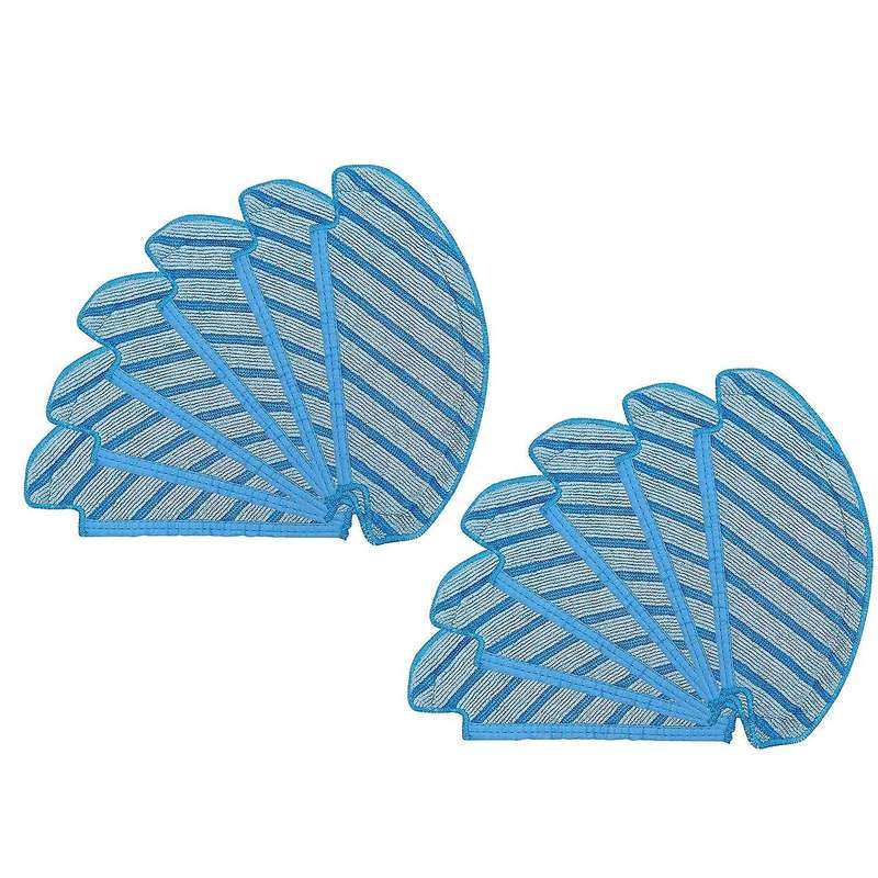 12 Pcs Mop Cloth Kit for Ecovacs Deebot Ozmo T8 T8 Aivi Robot