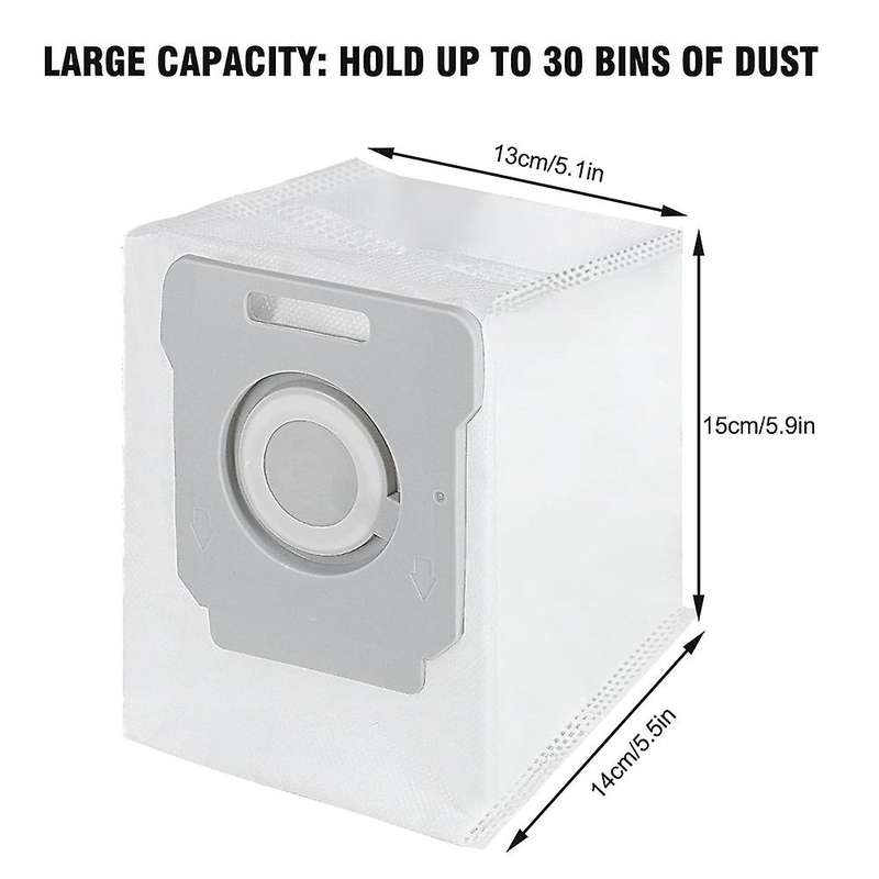 Vacuum Bag for Irobot Roomba I7(7150) I3+(3550) I6+ (6550) I8+