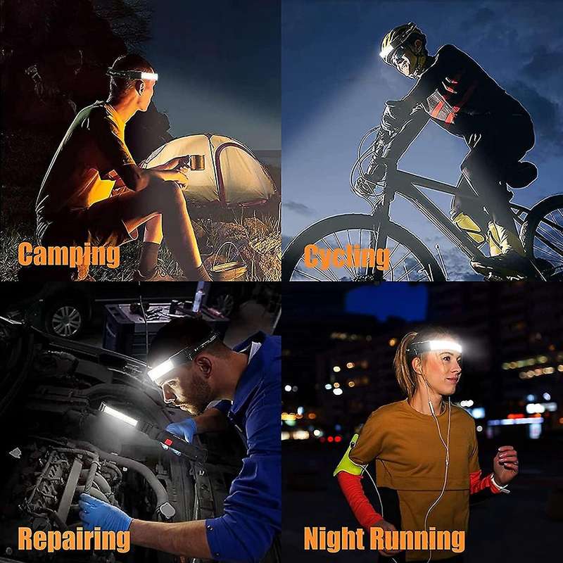 Rechargeable Head Light,1000 Lumen 230usb,3 Modes,super Bright Led