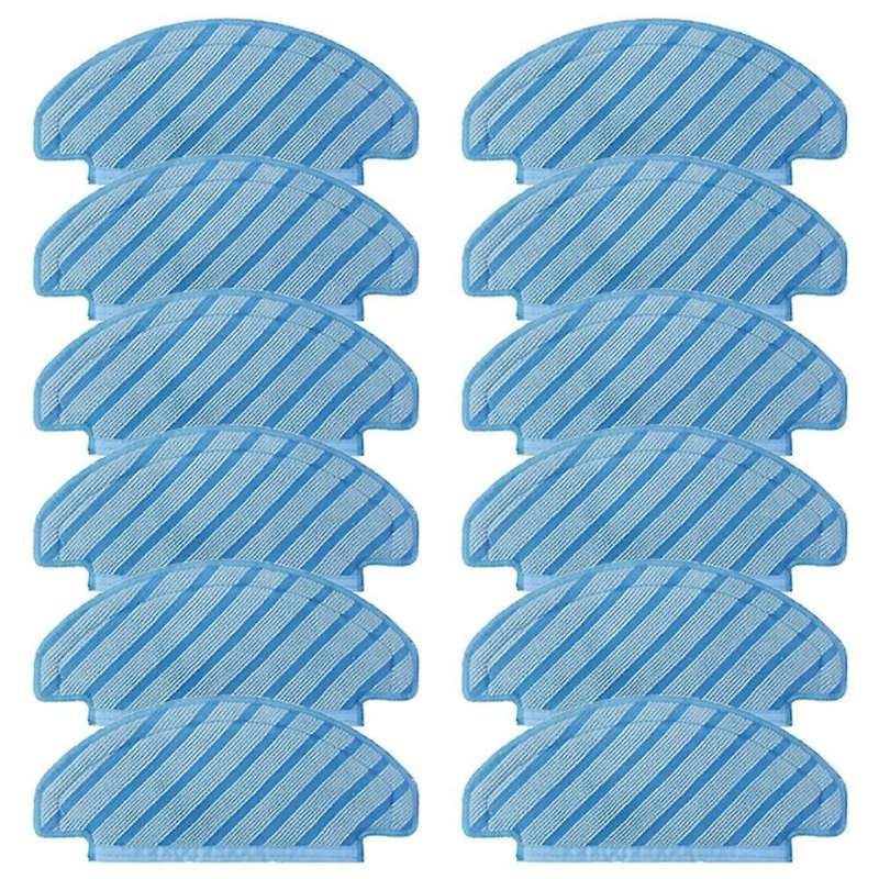 10 Pcs Washable Mop Cloths for Ecovacs Deebot Ozmo T8 Mop Spare Parts
