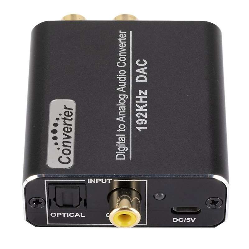 Digital to Analog Audio Converter,with Optical and Usb Cable