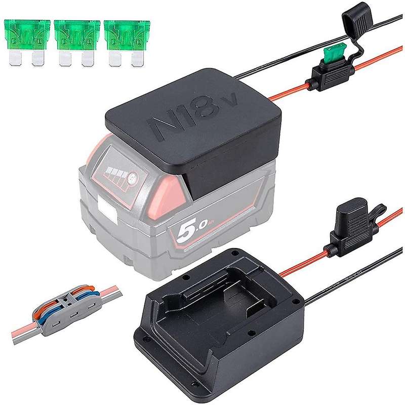 Power Connector for Rc Car,robotics,for M18 1850 Li-ion Battery A