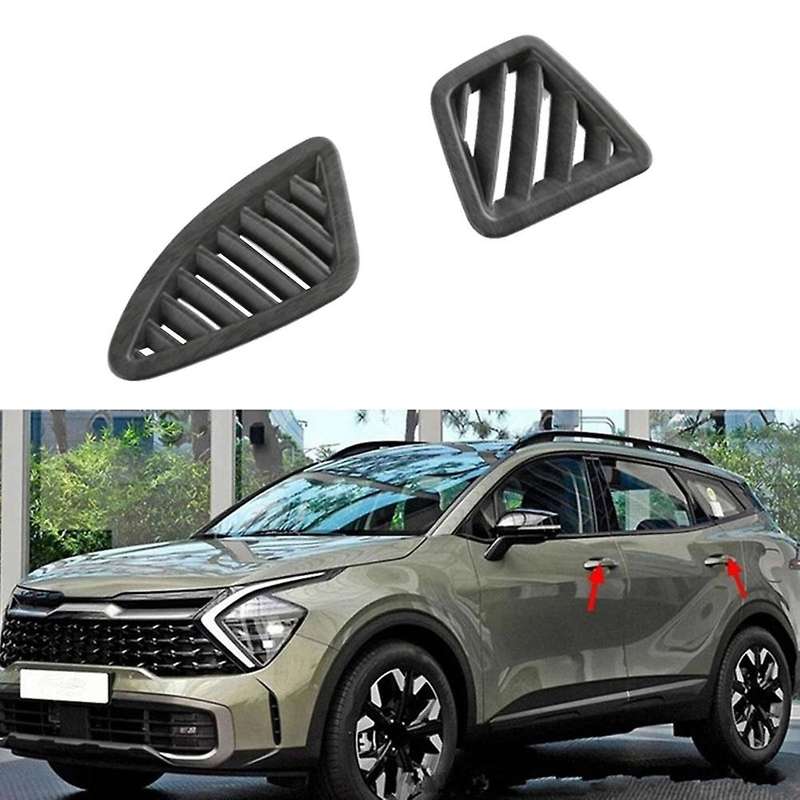 Peach Wood Car Front Upper Air Outlet Panel for Kia Sportage Nq5 2022