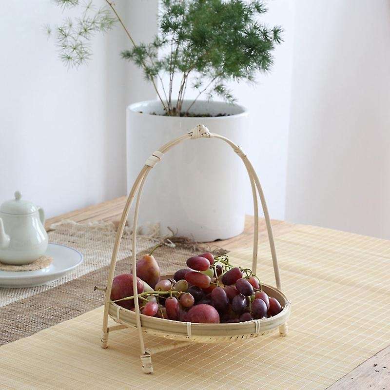 Baskets Tier Rack Fruit Bread Food Storage Kitchen Three Layers