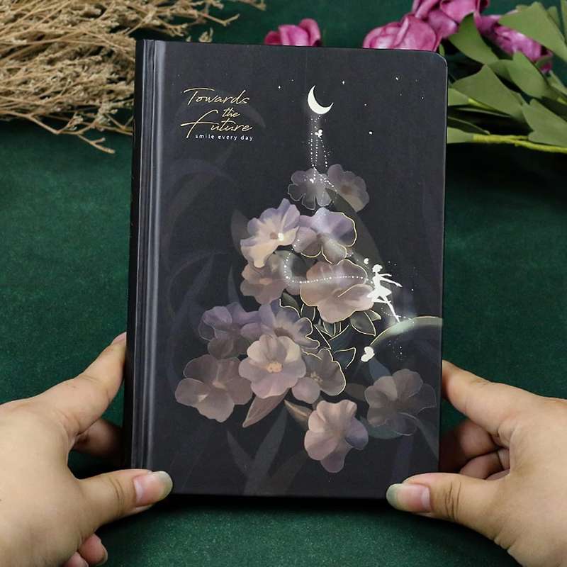 Colorful Blank Journal, for Women, Hardcover Notepad Personal Diary C