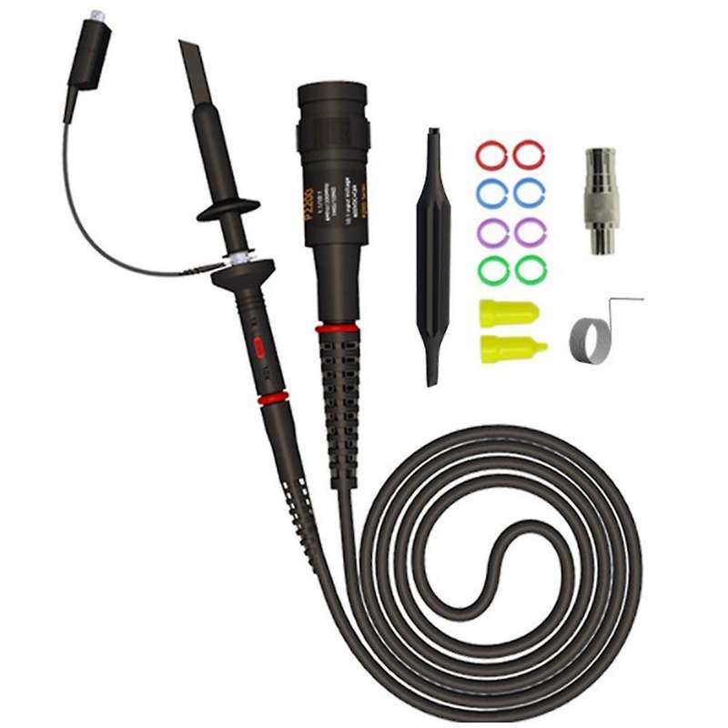 1pcs Dc-200mhz Oscilloscope Probe X1/x10 P2200 Bnc Test Lead Kit