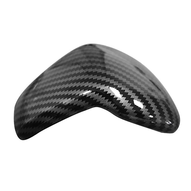 Carbon Fiber Gear Head Knob Shift Cover Trim for Tiguan L 2021 2022