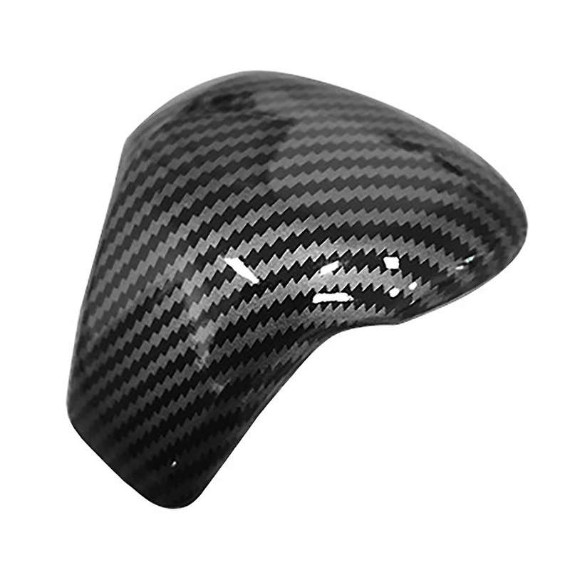Carbon Fiber Gear Head Knob Shift Cover Trim for Tiguan L 2021 2022