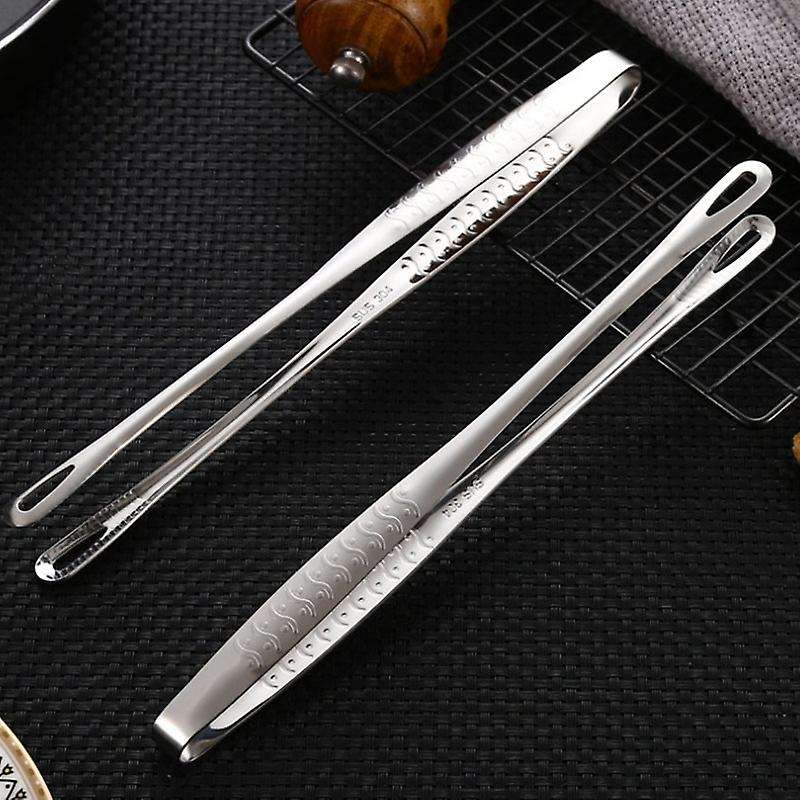 Stainless Steel Food Tongs for Fried Fish Steak Kitchen Accessories
