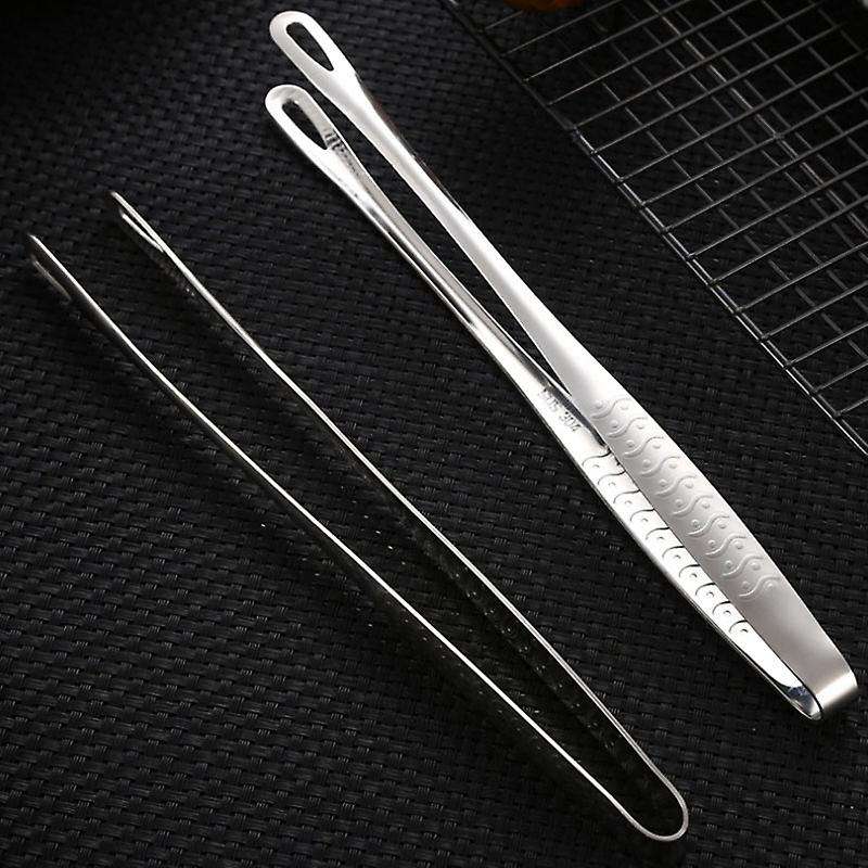 Stainless Steel Food Tongs for Fried Fish Steak Kitchen Accessories