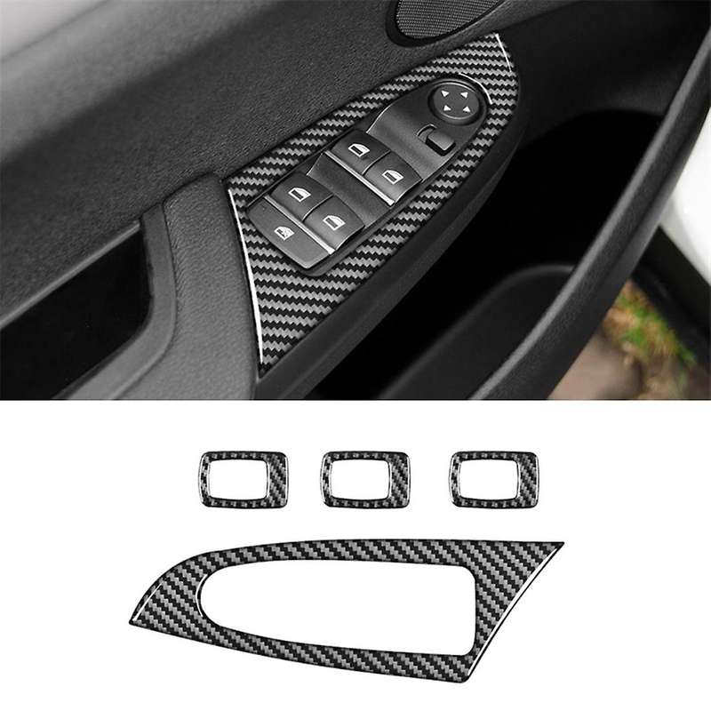 Car Window Lift Button Cover Trim Stickers for Bmw- X3 F25 2011-2017