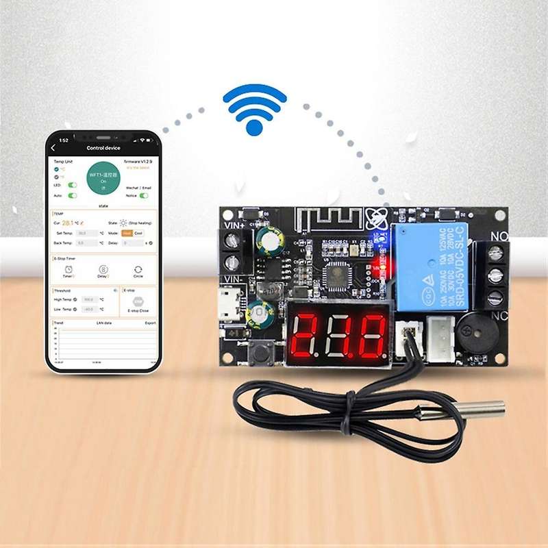 Xy-wftx Remote Wifi Thermostat Temperature Control Module Ntc 10k