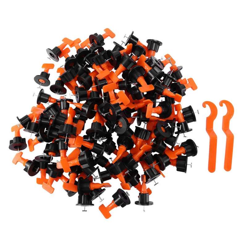 100pcs Ceramic Floor Wall Construction Tools Reusable Tile Leveling