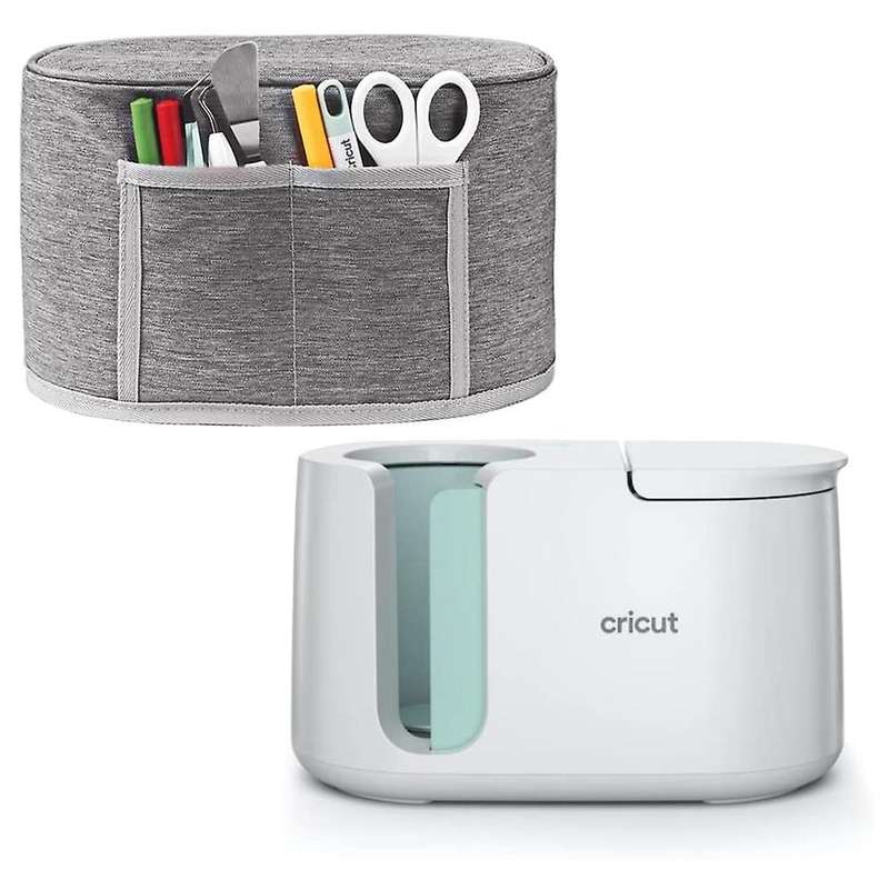 Dust Cover for Cricut Mug Press Machine, Dustproof, Storage Pockets A