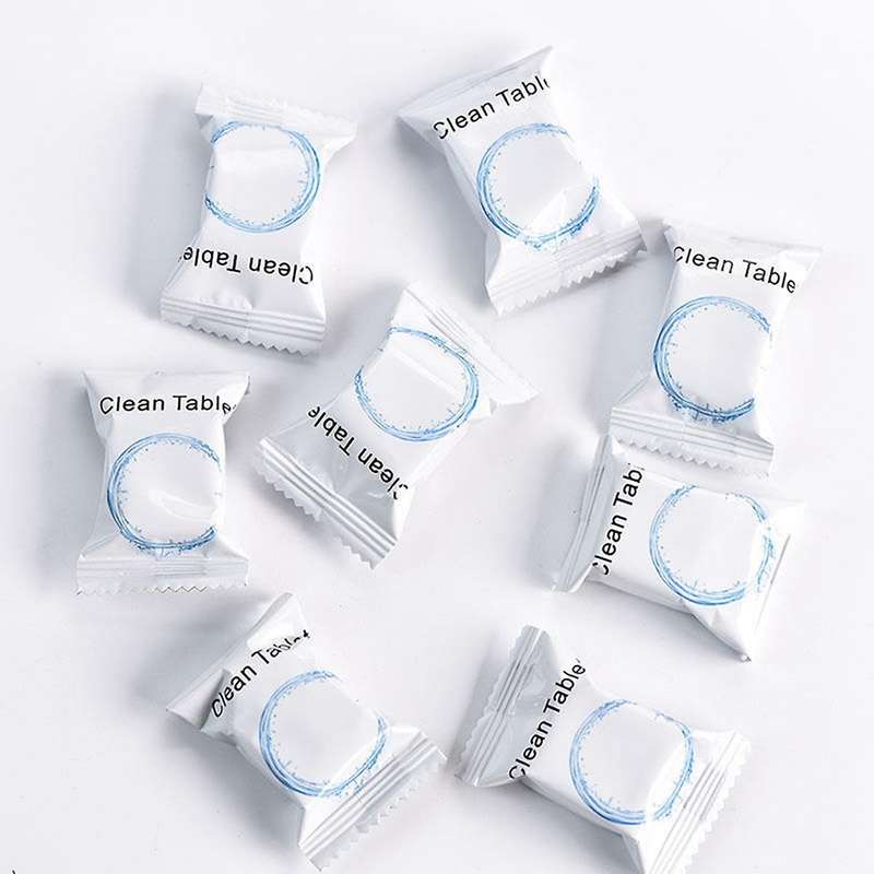 Effervescent Tablets for Toilet Cleaning to Remove Dirt and Odor