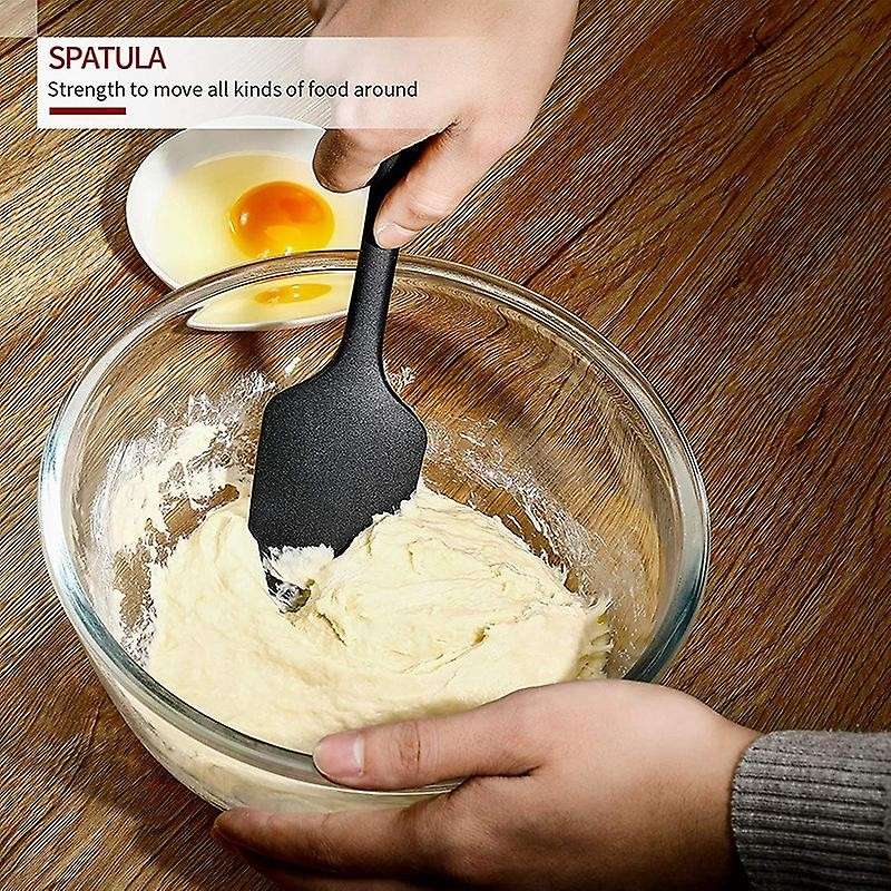 Silicone Spatula Set, Rubber Spatulas Silicone Heat Resistant