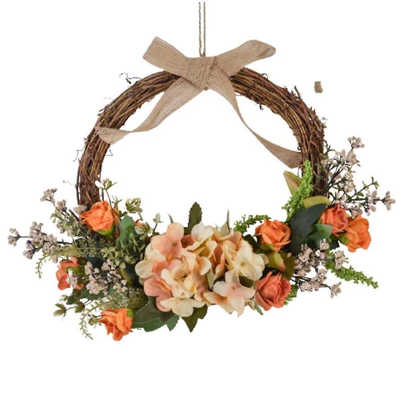 Wreath Hydrangea Wreath Wedding Boho Wreath Floral Accessories(b)