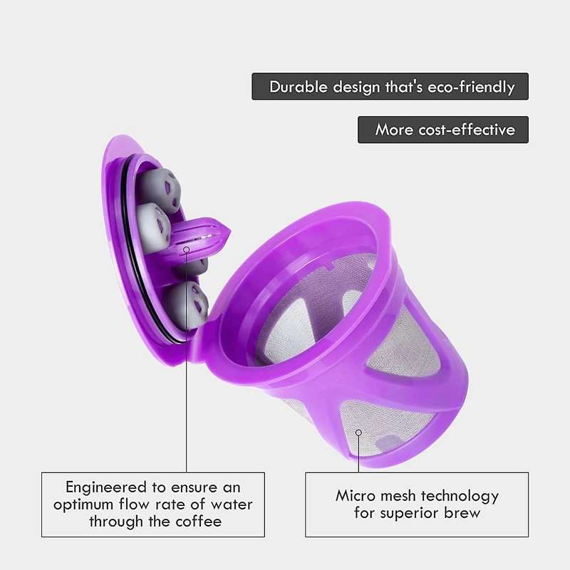 6 Pcs K Supre Compatible Single Serve Coffee Maker Coffee Filters