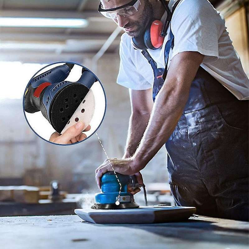 2 Pcs 5 Inch 8 Hole Hook and Loop Sander Backing Pad, Sanding Pad