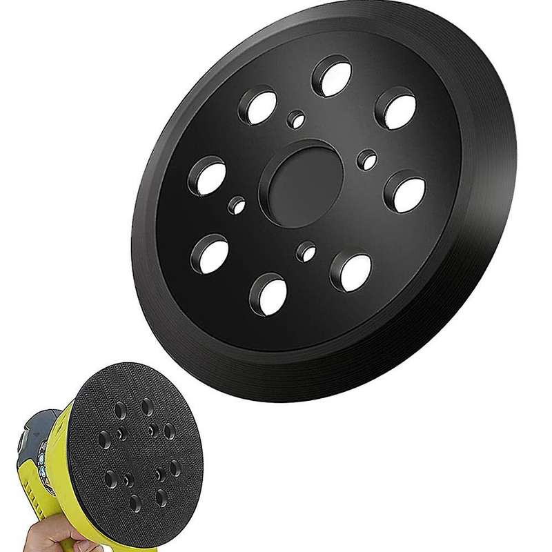 2 Pcs 5 Inch 8 Hole Hook and Loop Sander Backing Pad, Sanding Pad