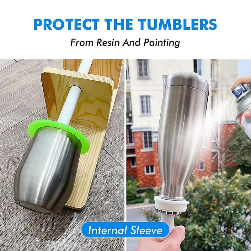 Epoxy Paint Flat Cup Covers, Tumbler Protection