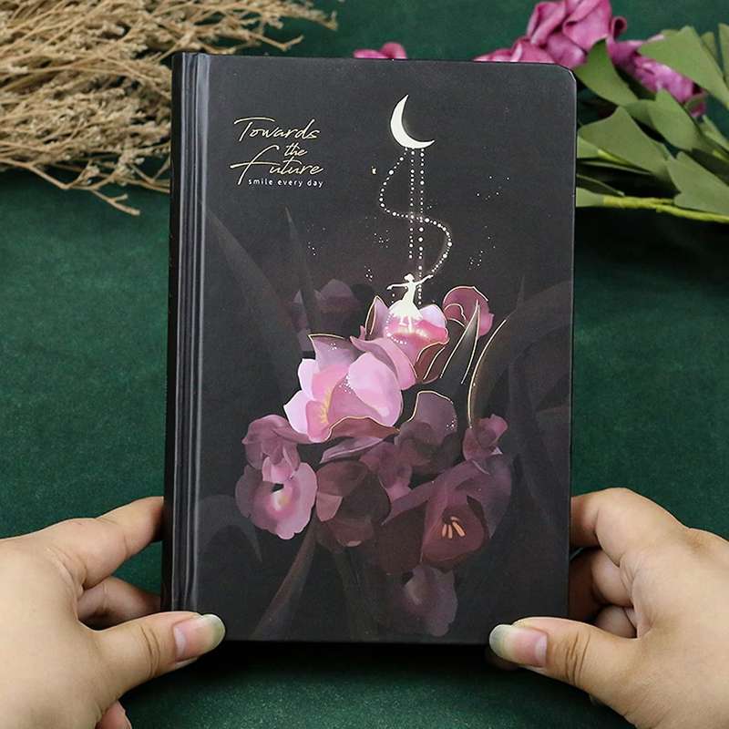 Colorful Blank Journal, for Women, Hardcover Notepad Personal Diary B