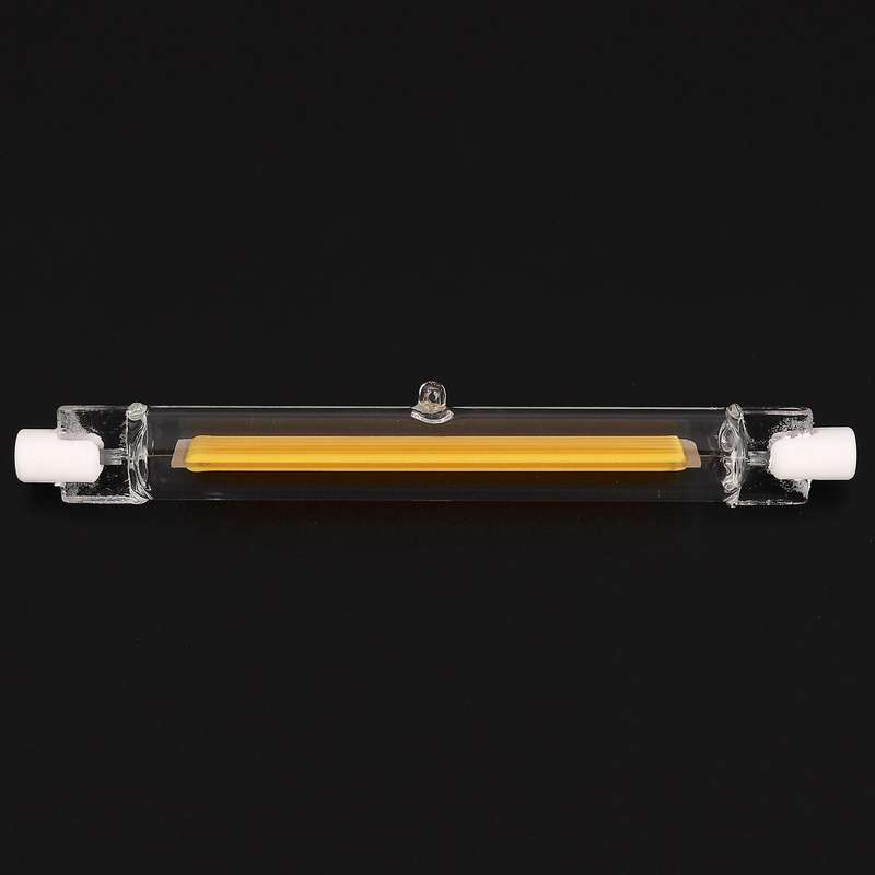3x Dimmable R7s Led Cob 10w 118mm Led Light-warm White Light 220v