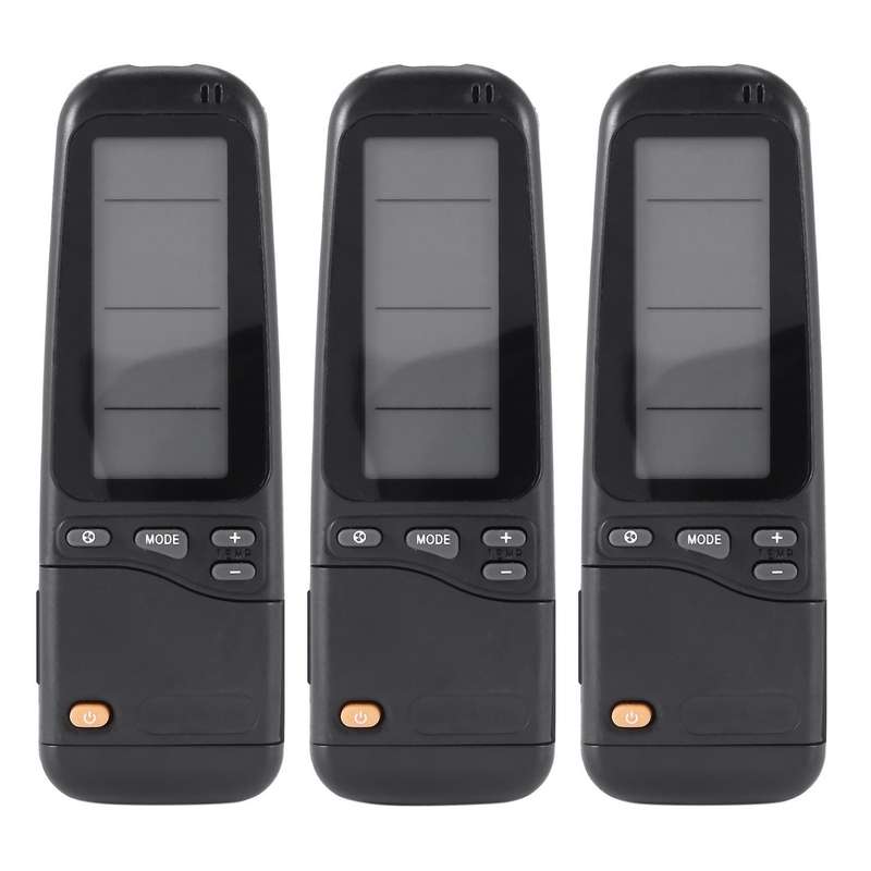 3x for Airwell Electra Rc-3 Rc-4 Rc-7 Air Conditioner Remote Control