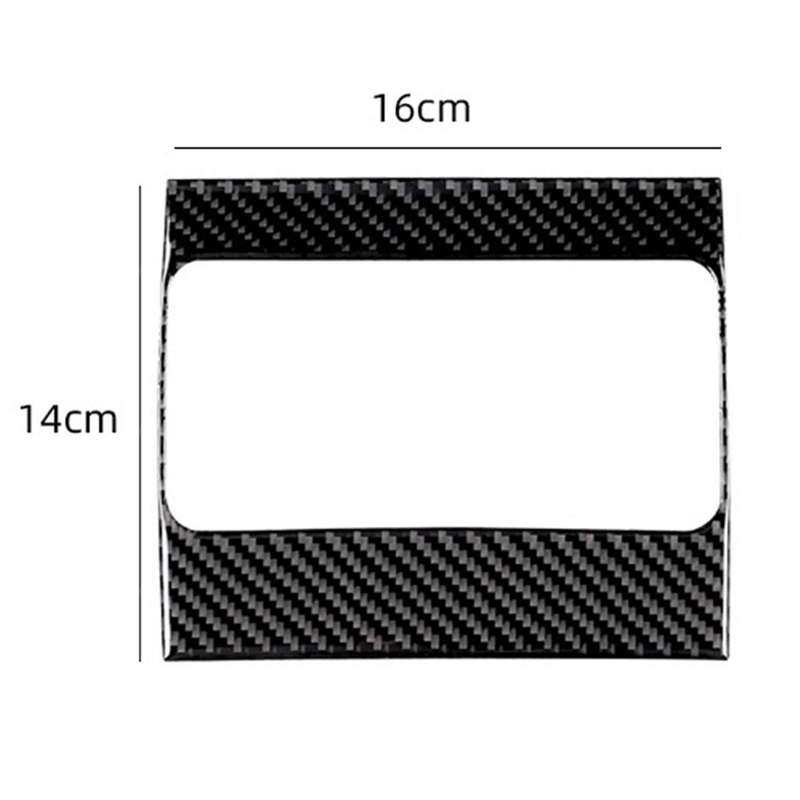 For Toyota Land Cruiser Prado Carbon Fiber Rear Ac Air Vent Trim