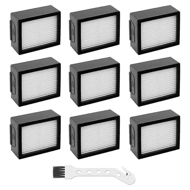 Hepa Filter 9 Pcs for Irobot Roomba E I & J Series Vacuum Cleaner I7