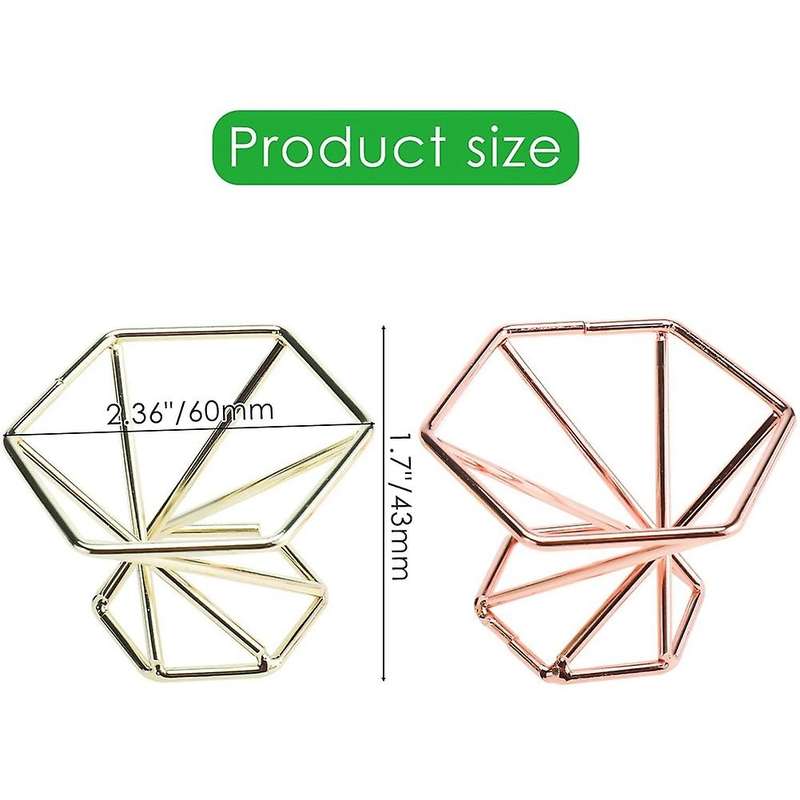 12pcs Mini Air Plant Stand Metal Geometric Air Plant Display Stand