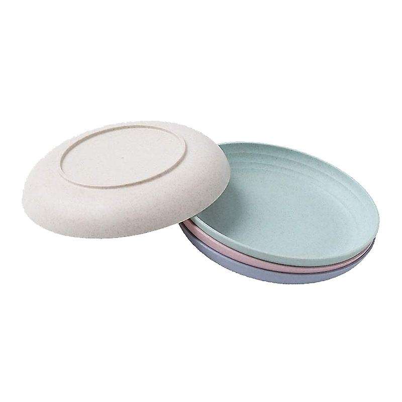 Lightweight Wheat Straw Plates -dishes and Plates Sets 9 Inch,4 Pack