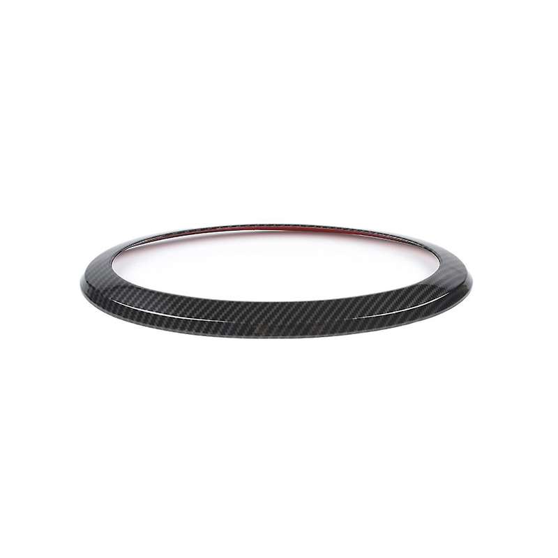 Front Grille Center Logo Ring Cover for Ford F150 21-22 ,carbon Fiber