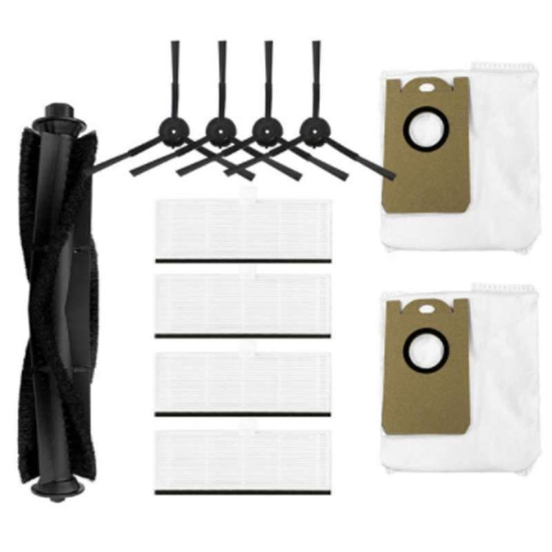 Main Side Brush Hepa Filter Dust Bag Replacement Parts for Xiaomi