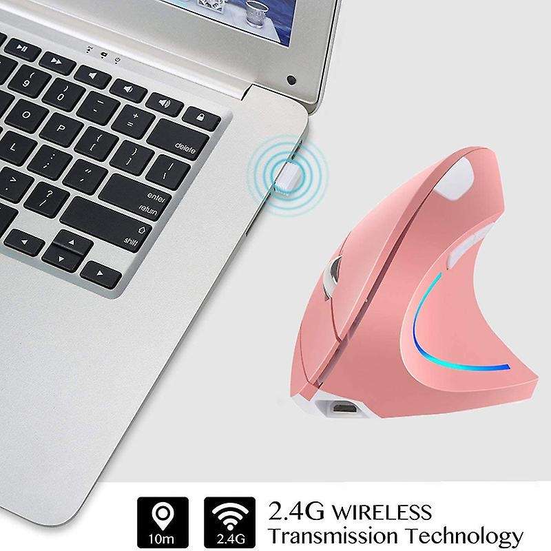 Right Handed 2.4ghz Wireless Mouse with 4 Adjustable Dpi 800/1200
