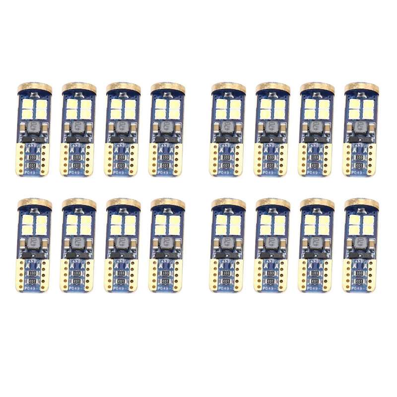 T10 168 Led Car Bulb 4pcs 194 W5w 12-smd 3030 Chipset Led Bulbs