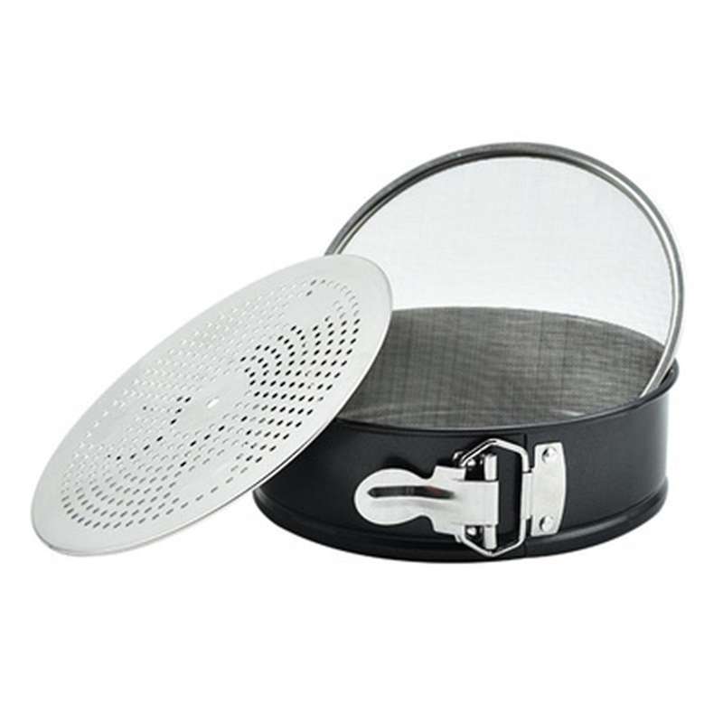 3-in-1 Cake Mold Steel Flour Sieve Steamer Cake Mold Baking Tool D