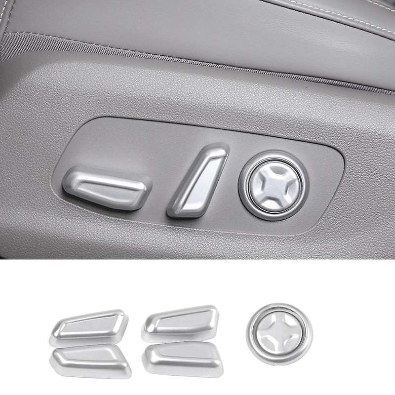 Car Seat Adjustment Switch Knob Cover Sticker Trim