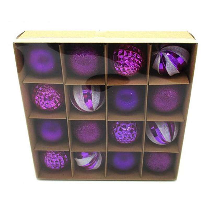 Christmas Tree Decoration Balls 6cm/16 Christmas Display Balls