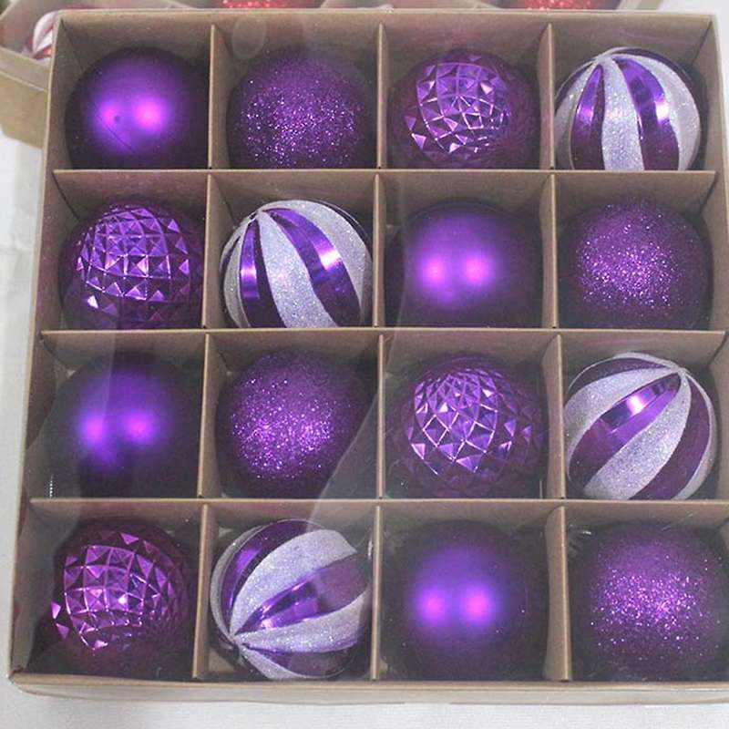 Christmas Tree Decoration Balls 6cm/16 Christmas Display Balls
