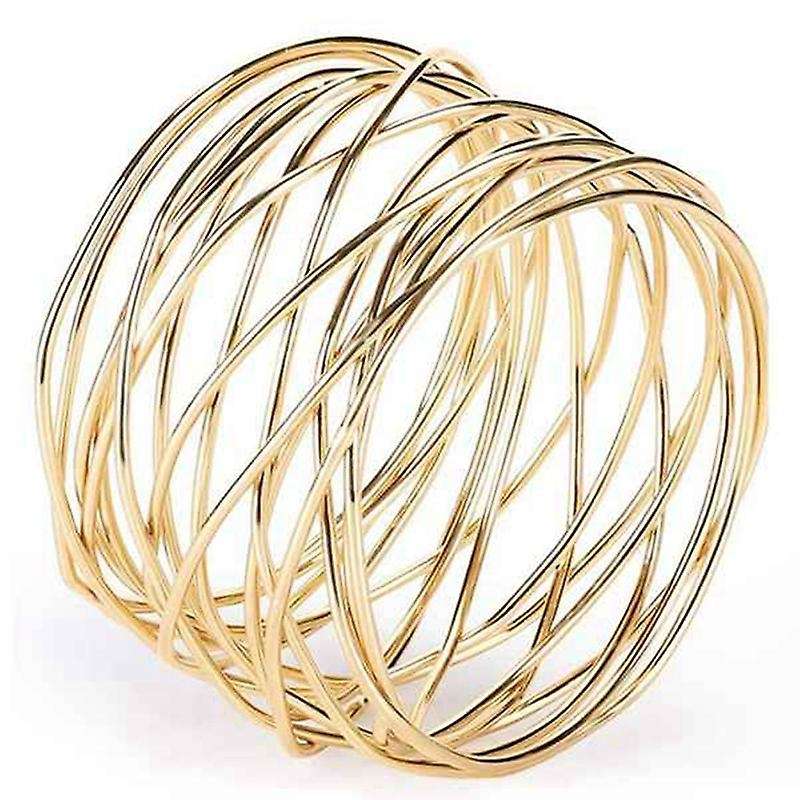 12pcs Hotel Napkin Ring for Wedding Birthday Easter Thanksgiving