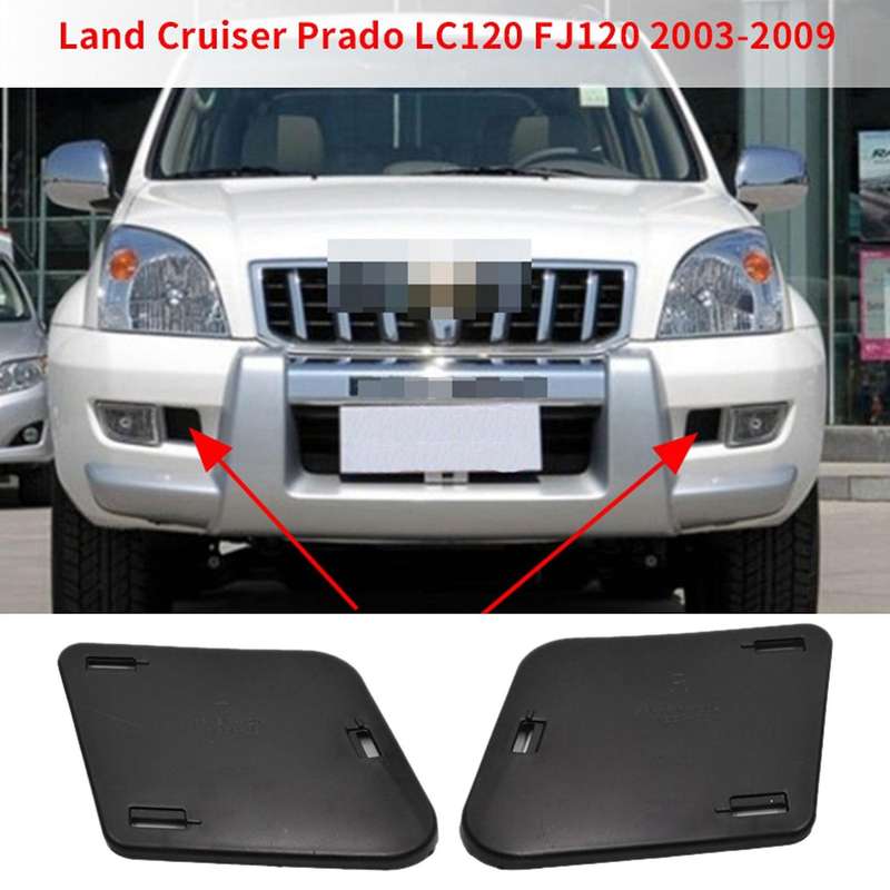 For Toyota Land Cruiser Prado Lc120 2003-2009 Bumper Fog Lights Cover