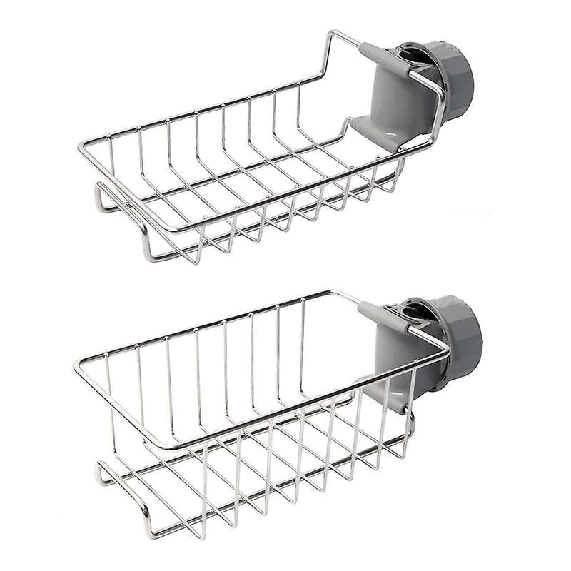 2pcs Shower Caddies, Bathroom Storage Shelves,for 18-27mm Shower Rail